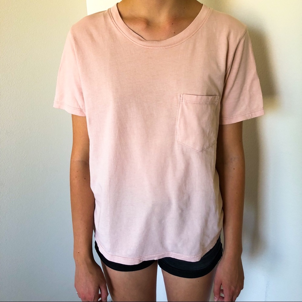 Everlane Cotton Box-cut Pocket Tee S
